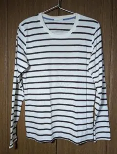 GU 長袖 Tシャツ ボーダー S