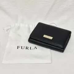 FURLA 三つ折り財布 ブラック