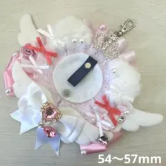 痛ロゼット ♡ ピンク × 白 ♡ 大天使ゆらゆらねこ様