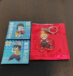 コジマ 鬼滅の刃 アクリルキーホルダーとシール2枚セット