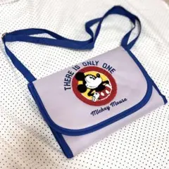 ディズニー ミッキー ショルダーポーチ キッズ ポシェット マジックテープ