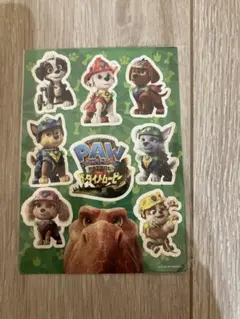 パウ・パトロール ザ・ダイノムービー ステッカーのサムネイル