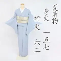 未着用【正絹】絽 紋付 色無地 夏着物 単品 - メルカリ