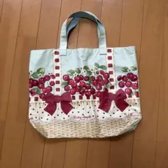 Shirley Temple チェリー柄 トートバッグのサムネイル