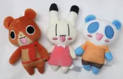 【新品24時間以内匿名】アニマル横町 マスコット3点