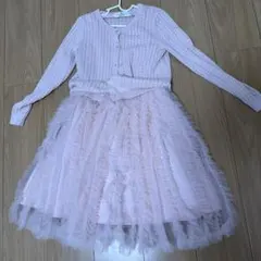 H&M キッズ カーディガン ワンピース セット ピンク
