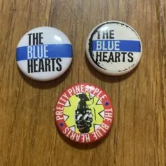 The Blue Hearts 25mm バッジセット
