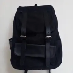 カジュアル ブラック リュック・バックパック