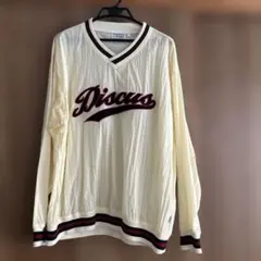 Discus Vネックナイロンジャケット