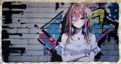 ポ*チ様 五等分の花嫁 中野三玖 プレイマット デスクマット