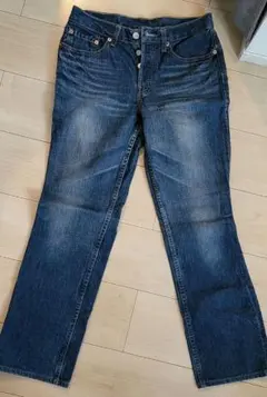 Levi's501W30 L30リーバイス ボタンフライ インディゴ USA古着