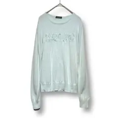 エゴイスト　EGOIST　ミントグリーン　ロゴ入りプルオーバーニットトップス