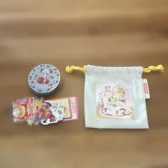 姫ちゃんのリボン　ステッカーセット　巾着