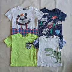 【klädeskap】半袖Tシャツ 90cm 4点セット