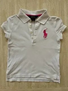 POLO ホワイト ポロシャツ　サイズ6