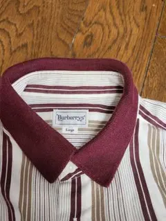 Burberrys 半袖シャツ ストライプ柄 メンズ Lサイズのサムネイル