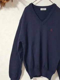 美品【MUNSINGWEAR】 Grand Slam Vネック セーター M