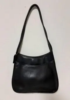 COACH オールドコーチ エルゴ 9047 ショルダーバッグ 黒 本革