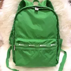 【美品】LeSportsacルートバックパック リュックサック 無地