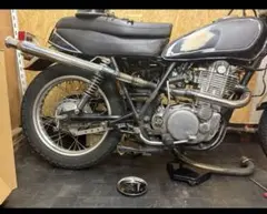sr400 アップマフラーワンオフ チョッパー vmx モトクロス ヤマハ