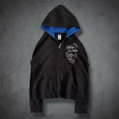 Harley-Davidson 00s ラメ パーカー y2k 平成 グランジ