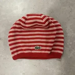 Lacoste リバーシブル ニット帽 ビーニー