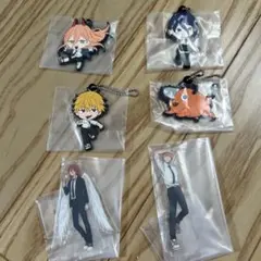 一番くじ　チェンソーマン　レゼ編　アクリルスタンド ラバーチャーム　セット