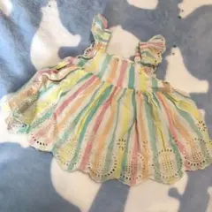 ●baby gap●チュニック パステルレインボー●ベビー●