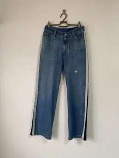 [美品] クールカレアン　デニムジャケット　新品未使用 デニムジャケット gジャン 「Alfred Alex」ケミカル