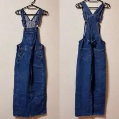 Levi’s RED デニムオーバーオール XS
