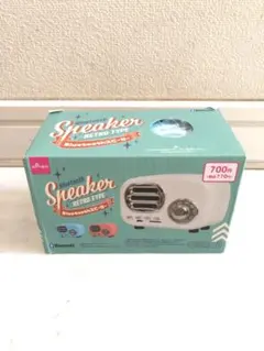 新品 DAISO ダイソー Bluetoothブルートゥース レトロスピーカー青のサムネイル