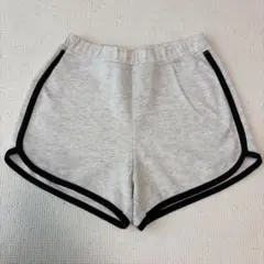ユニクロ　UNIQLO エアリズム　ジャージーショートパンツ　130cm グレー