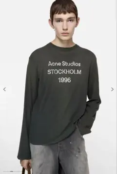 Acne Studios 26ss スプレー仕上げ1996ロゴTシャツ - メルカリ