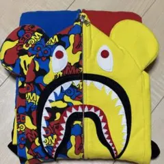 希少 BAPE MEDICOM TOY シャーク パーカー Lサイズ