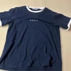 COURO ロゴTシャツ ネイビー 半袖 フリーサイズのサムネイル