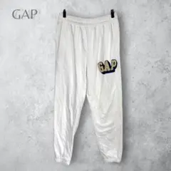 【GAP ギャップ】　ロゴワッペン　スウェットパンツ　裾ゴムあり　ウエストゴム