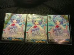ヴァイスシュヴァルツ 湖上の氷精 チルノ 4枚セット - メルカリ