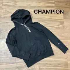 CHAMPION チャンピオン　プルパーカー　ブラック　黒　Sサイズ