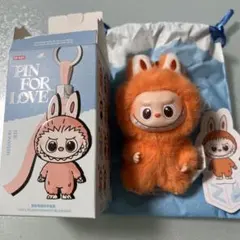 ラブブ PIN FOR LOVE ぬいぐるみペンダント［N-Z］Z