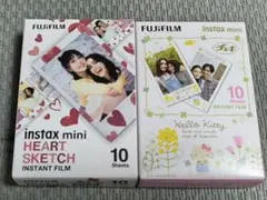 FUJIFILM instax mini インスタントフィルム 2種セット