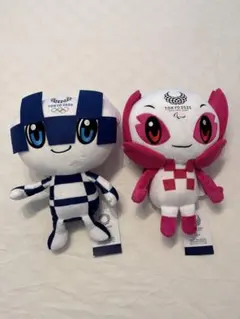 東京２０２０　オリンピックパラリンピック　公式キャラクター特大ぬいぐるみ 東京五輪公式ぬいぐるみ、なんと14万円 飛びぬけて高額になったワケを
