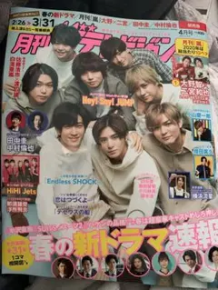 月刊ザテレビジョン 4月号2020