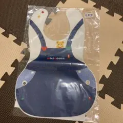 ミキハウス オーバーオールスタイル ランチスタイ　お食事スタイ