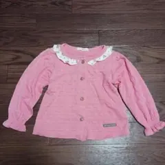 Natural Alamode カーディガン ピンク 95cm