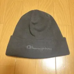 Champion ブラック ニット帽 フリーサイズ
