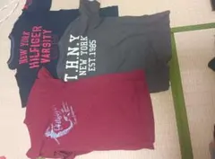 TOMMY HILFIGER 赤Tシャツ セット