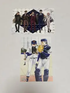 ダイヤのA 原作クリアファイル3枚セット 沢村栄純 御幸一也 降谷暁