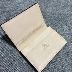 美品 cocomeister ココマイスター シェルコードバン 名刺入れ - メルカリ