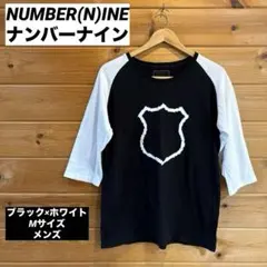 ナンバーナイン NUMBER(N)INE エンブレム 七分 カットソー Mサイズのサムネイル