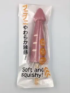 【新品】ダイソー　スクイーズペン　おもしろモチーフ　イカ　いか焼　ボールペンのサムネイル